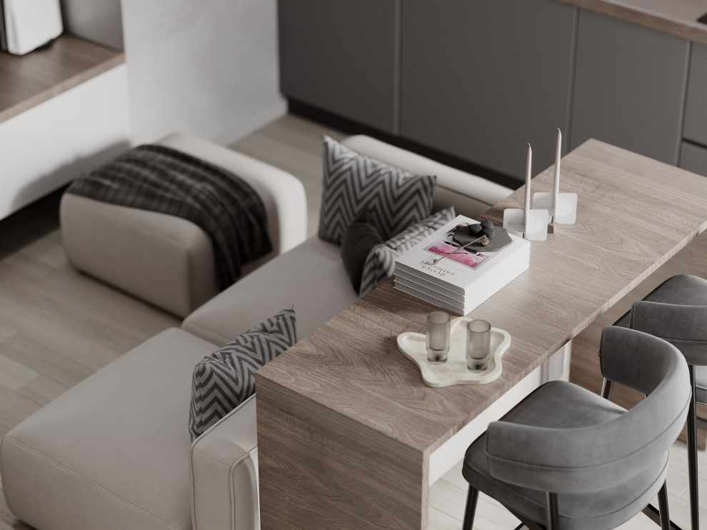 Дизайн-проект однокомнатной квартиры