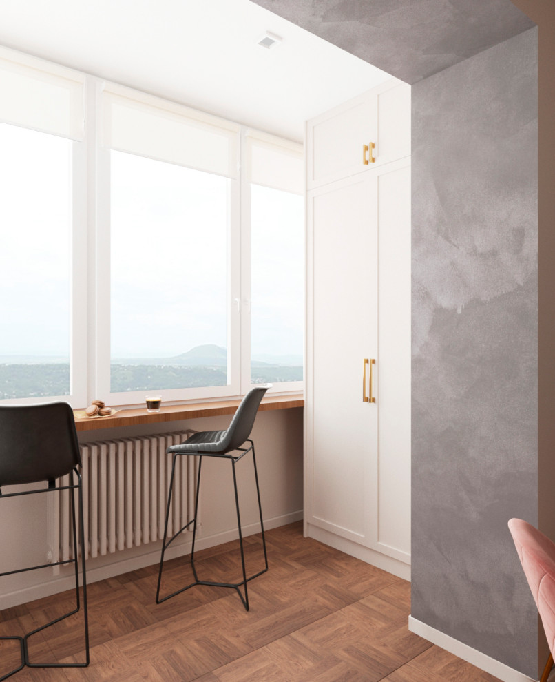 #Шик_в_однушке - кухня-коридор