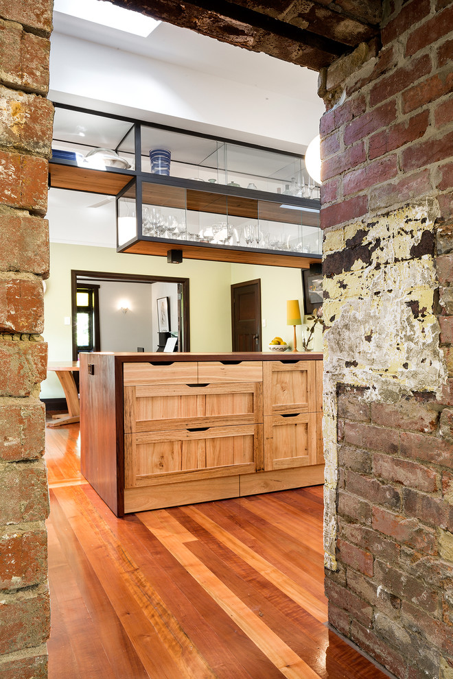 Design ideas for an eclectic kitchen in Melbourne.