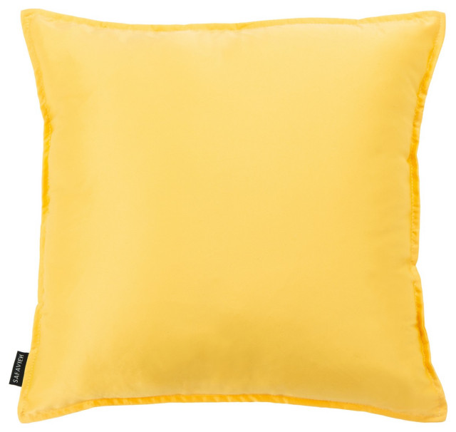Safavieh Erna Pillow, Mustard, 18"x18"
