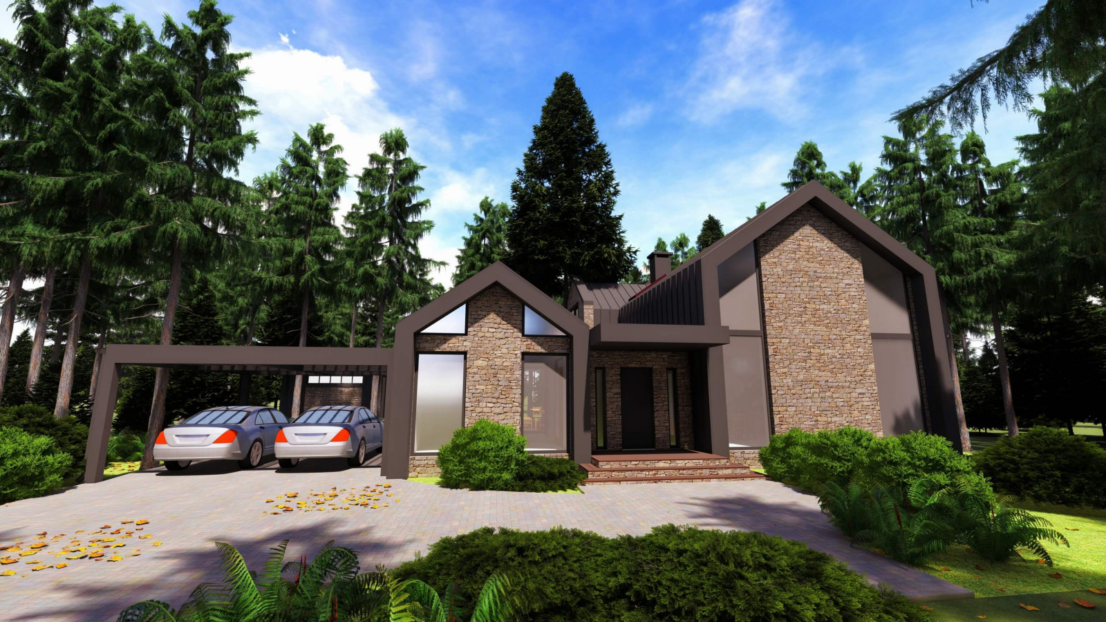 Дом в стиле Барнхаус (Barnhouse)