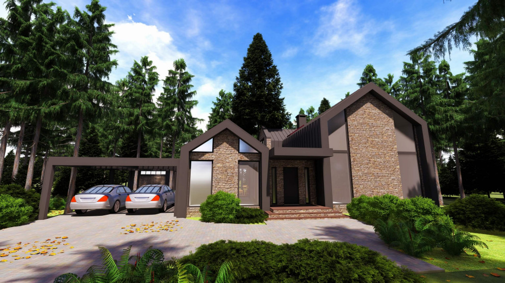 Дом в стиле Барнхаус (Barnhouse)