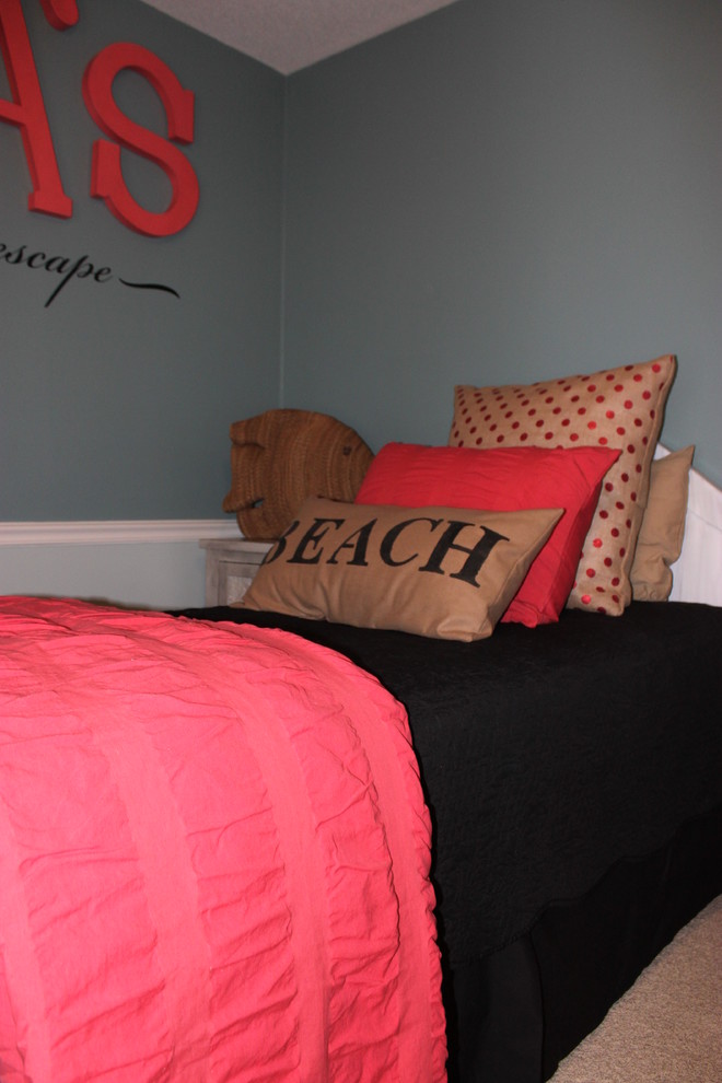 11 Year Old Girls Bedroom Project - Beach Style - Bedroom ...