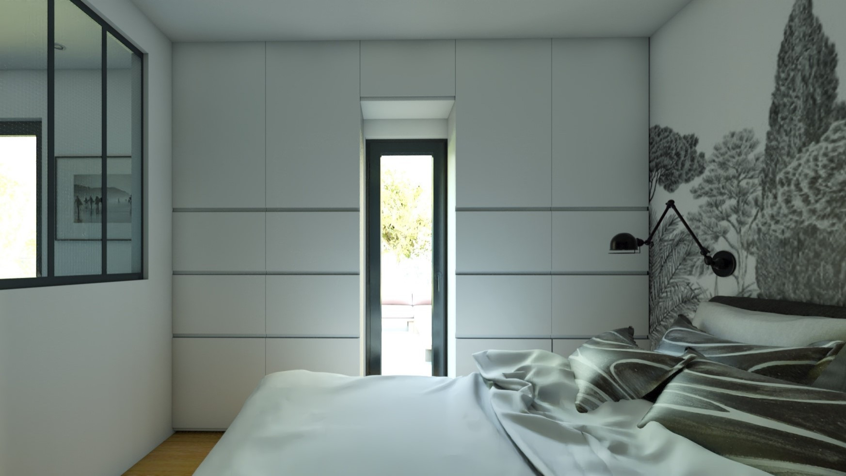 Mur de rangements