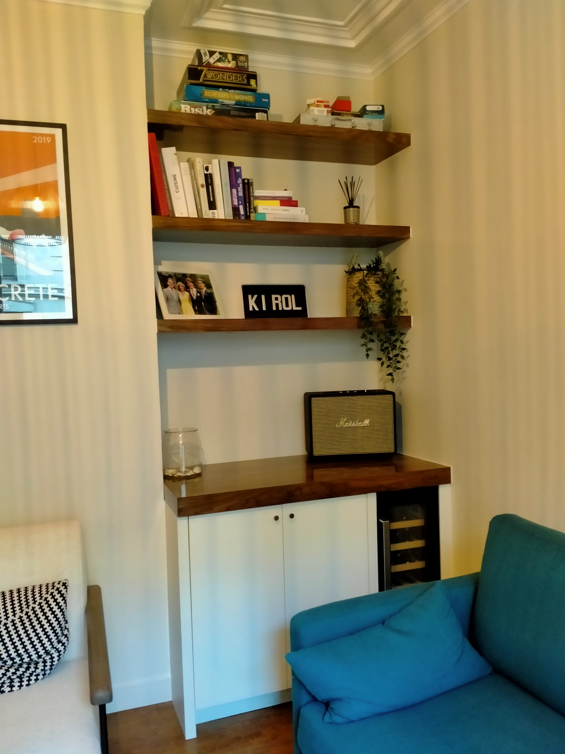 Etagère courbe