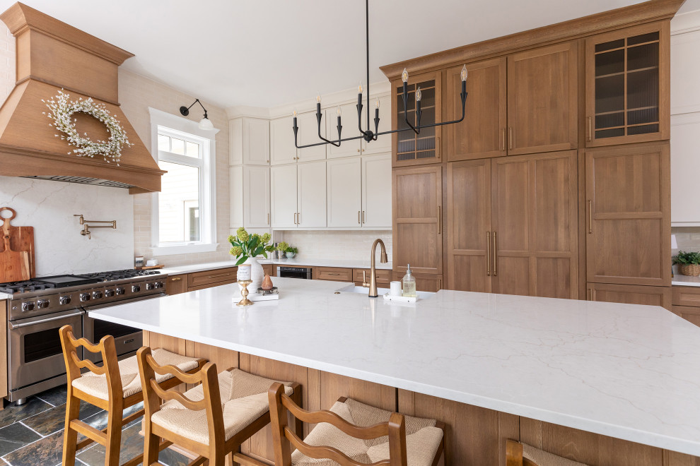 Siler City Home - Farmhouse - Kitchen - Raleigh - by Ida Hernandez