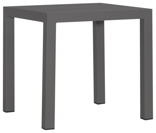 Outdoor End Table Granite Transitional Grey Contemporary Outdoor Side Tables by