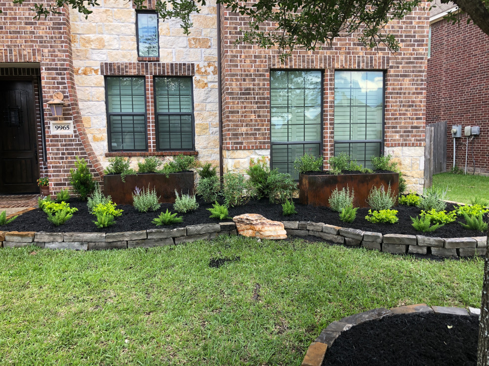 Brookshire Pool & Landscape Construction Eclectic Landscape Houston by Sage Scapes