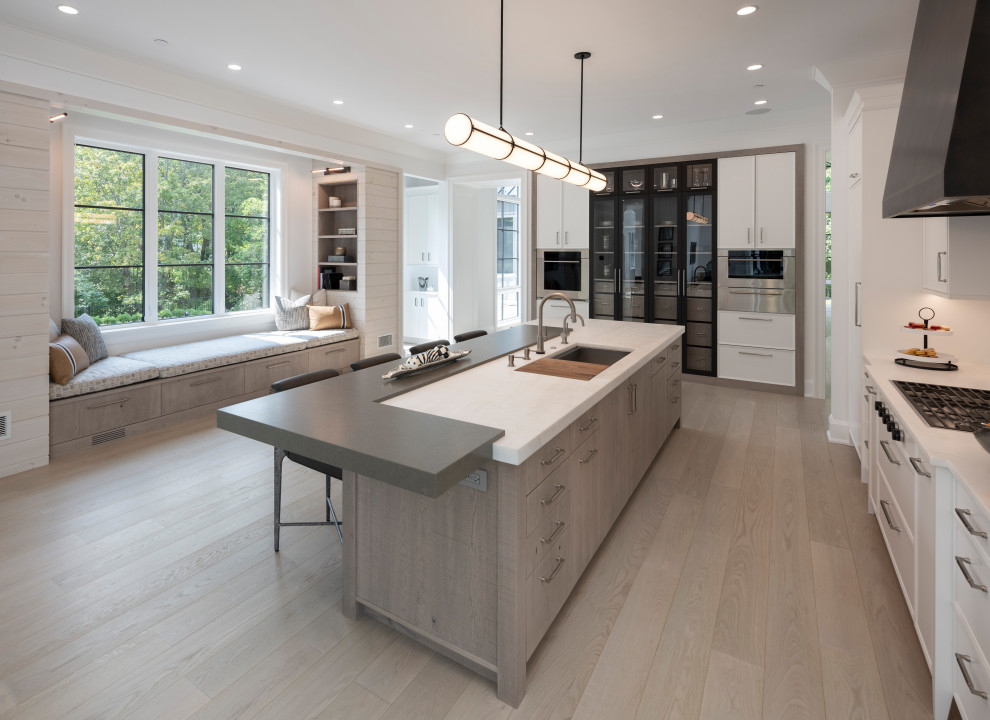 Kitchen - transitional kitchen idea in Chicago