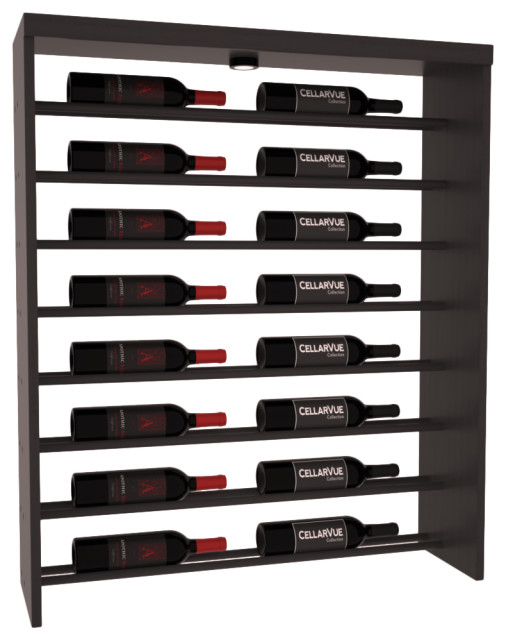 Wine Racks America CellarVue Ponderosa Pine Horizontal Wine Rack, Pine Unstained Transitional