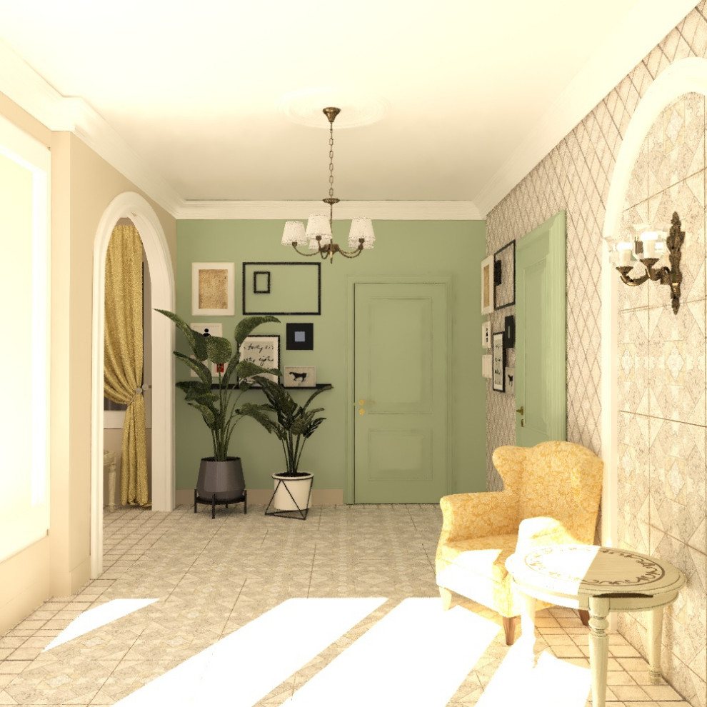 Дизайн зоны барбекю, басена