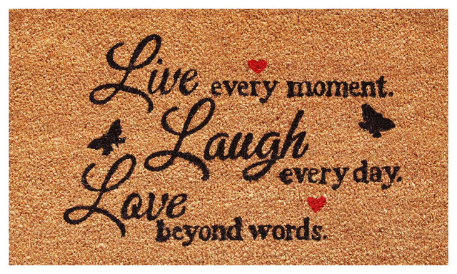 Live Every Moment Doormat