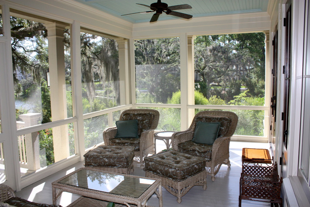 Traditional verandah in Charleston.