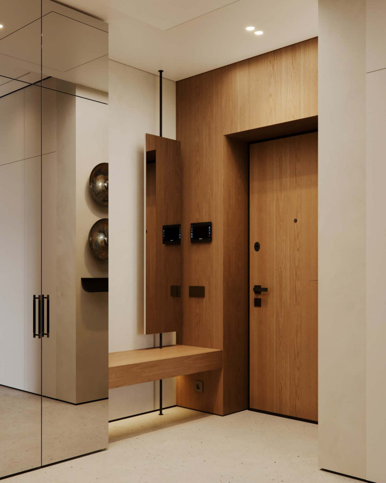 Теплый интерьер