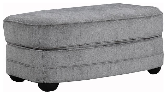 Grandstand Fawn Oval Ottoman