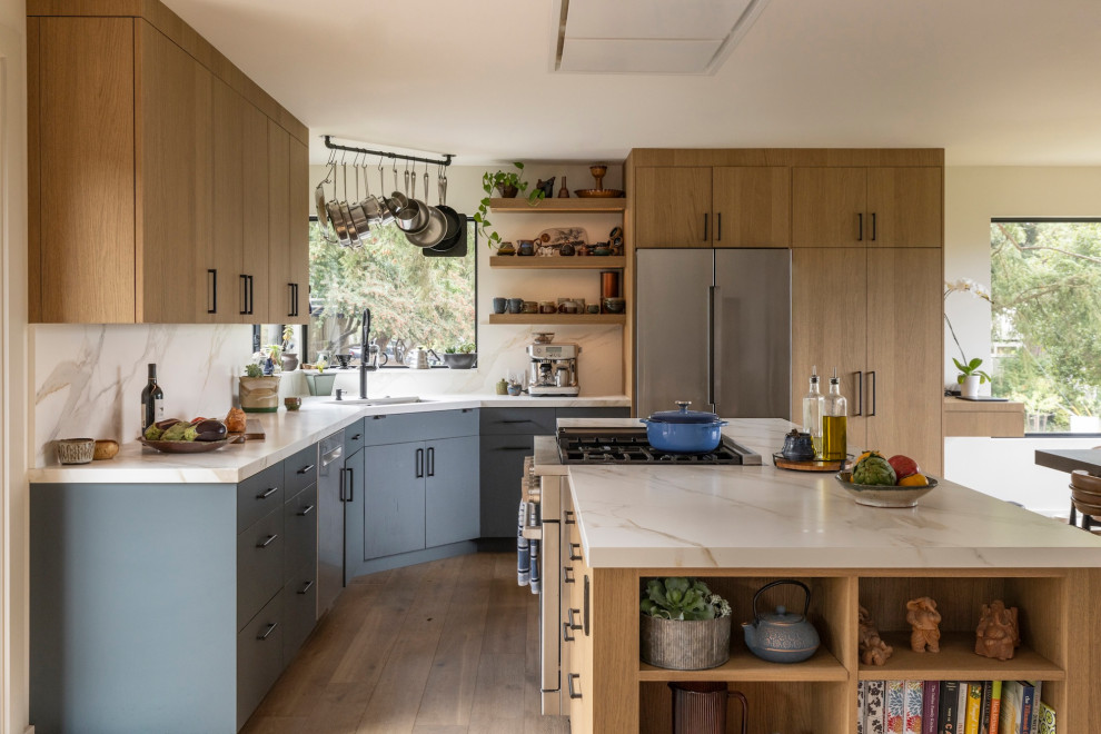 Kensington Contemporary Remodel - Contemporary - Kitchen - San ...