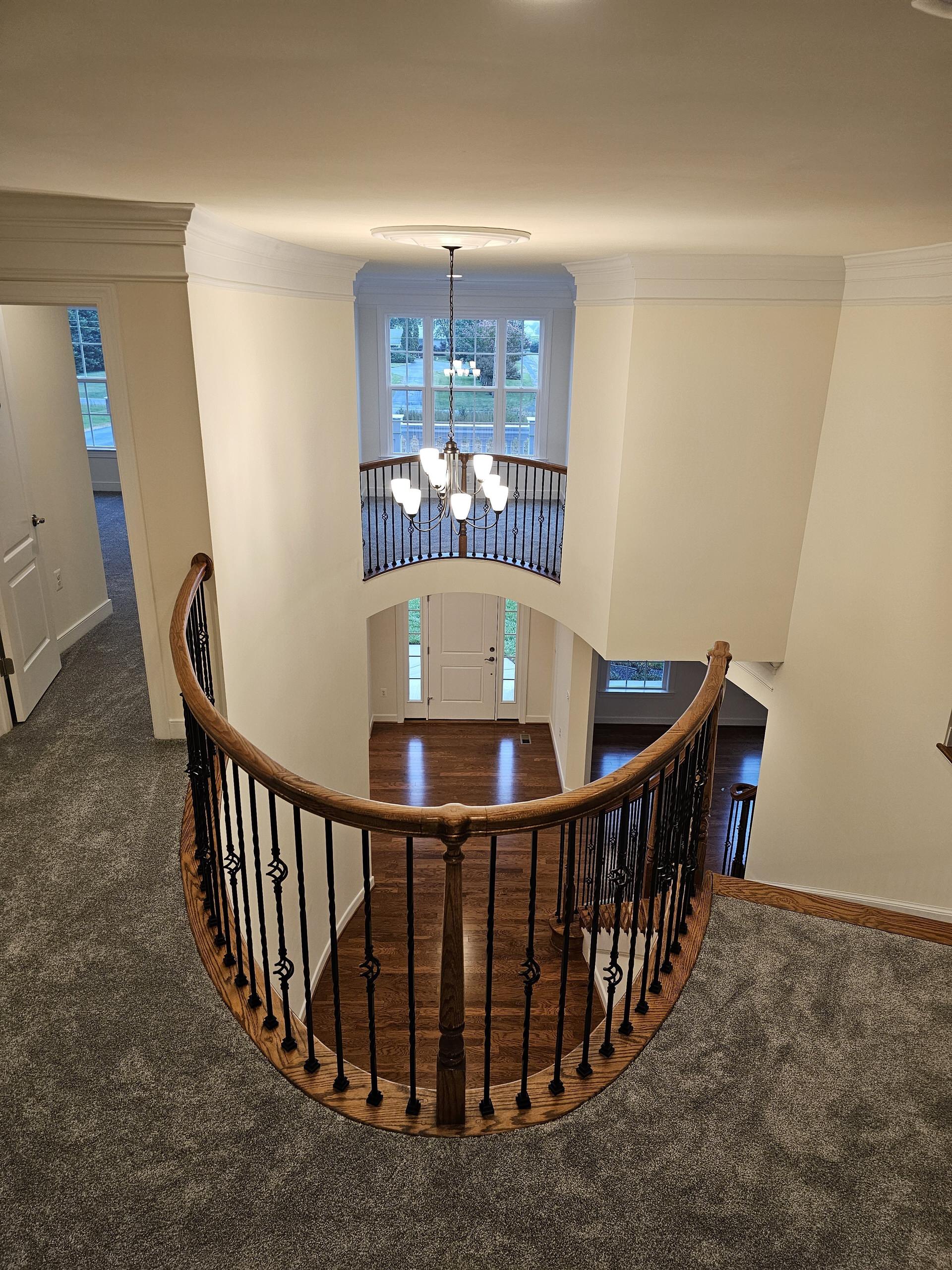 128_Grand Entryway Elliptical Staircase, Nokesville, VA 20181