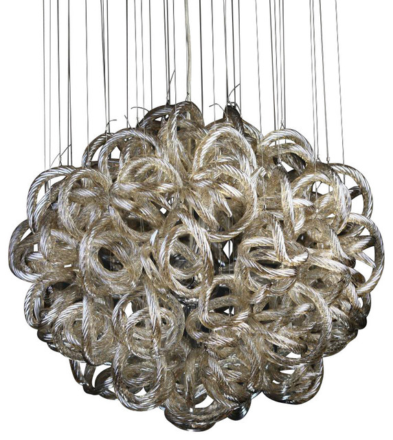 Infinity Chandelier, Champagne