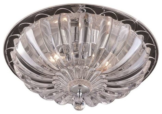 Eurofase 22943 019 Vintage Flush Mount Chrome Transitional