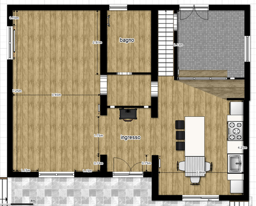 Come dividere una casa di 90 mq. pianta casa mq con progetto mq a ... Come dividere una casa di 90 mq