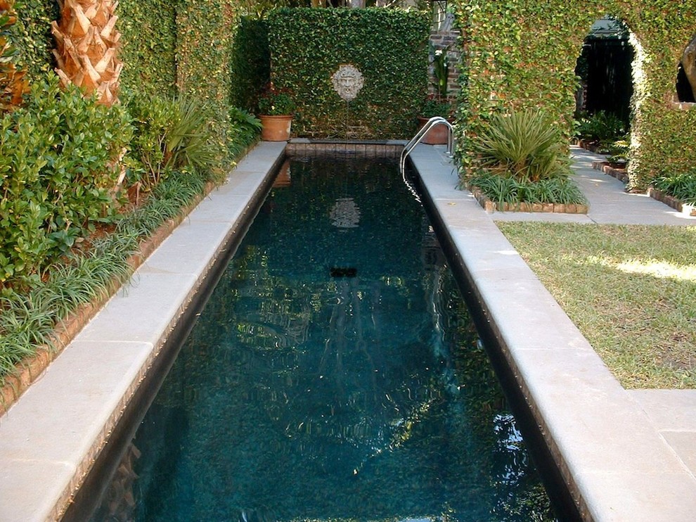 Inspiration for a modern pool in Charleston.