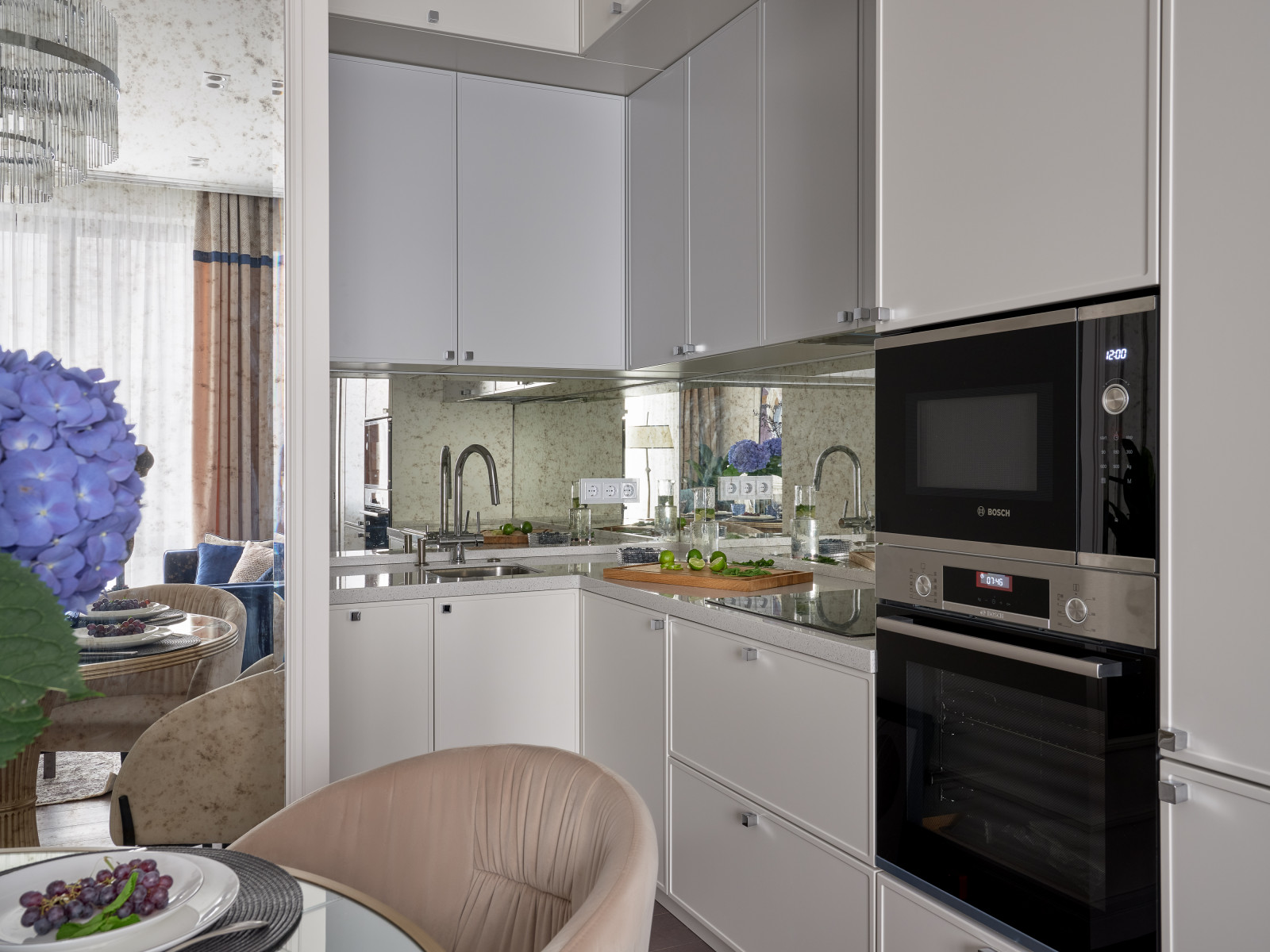 Черничный мильфей. Дизайнер Татьяна Астафьева.