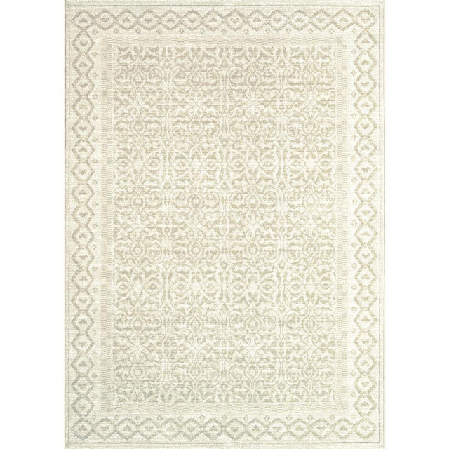Area Rug, Champagne, Rectangle, 2'x3'11" Contemporary Area
