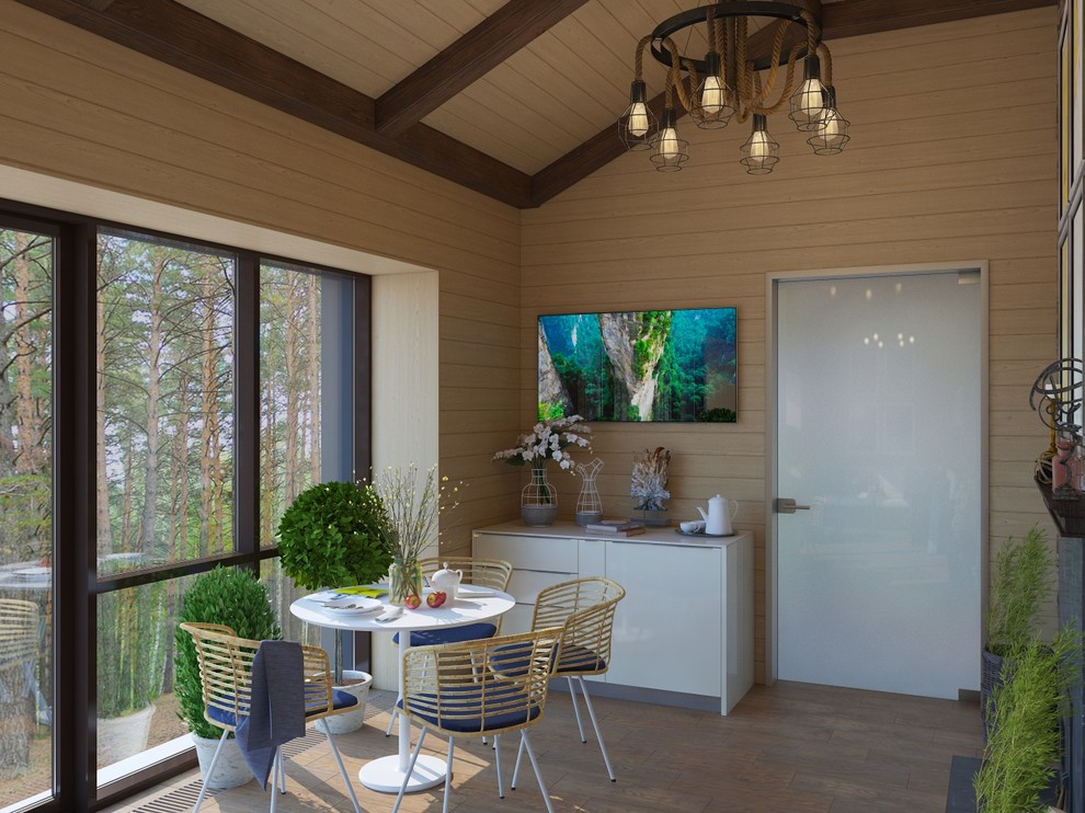 Баня в скандинавском стиле