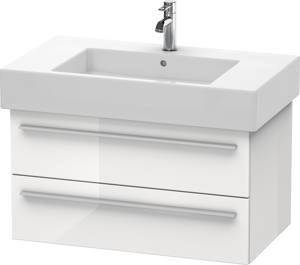 Duravit XLarge 31 1/2"x18 3/8" WallMounted Vanity Unit, White High