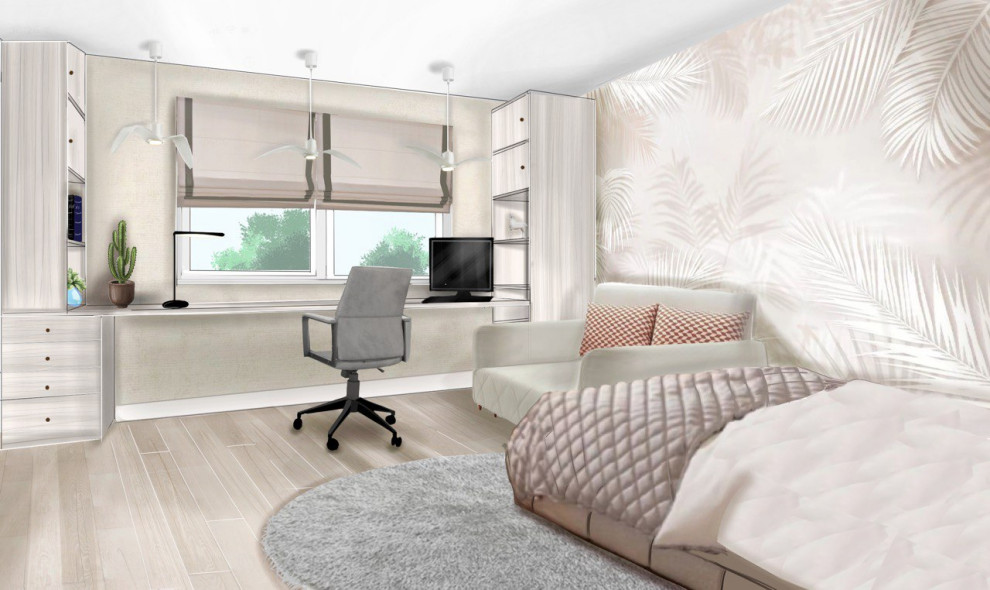 Дизайн-проект квартиры 55 кв.м. Москва