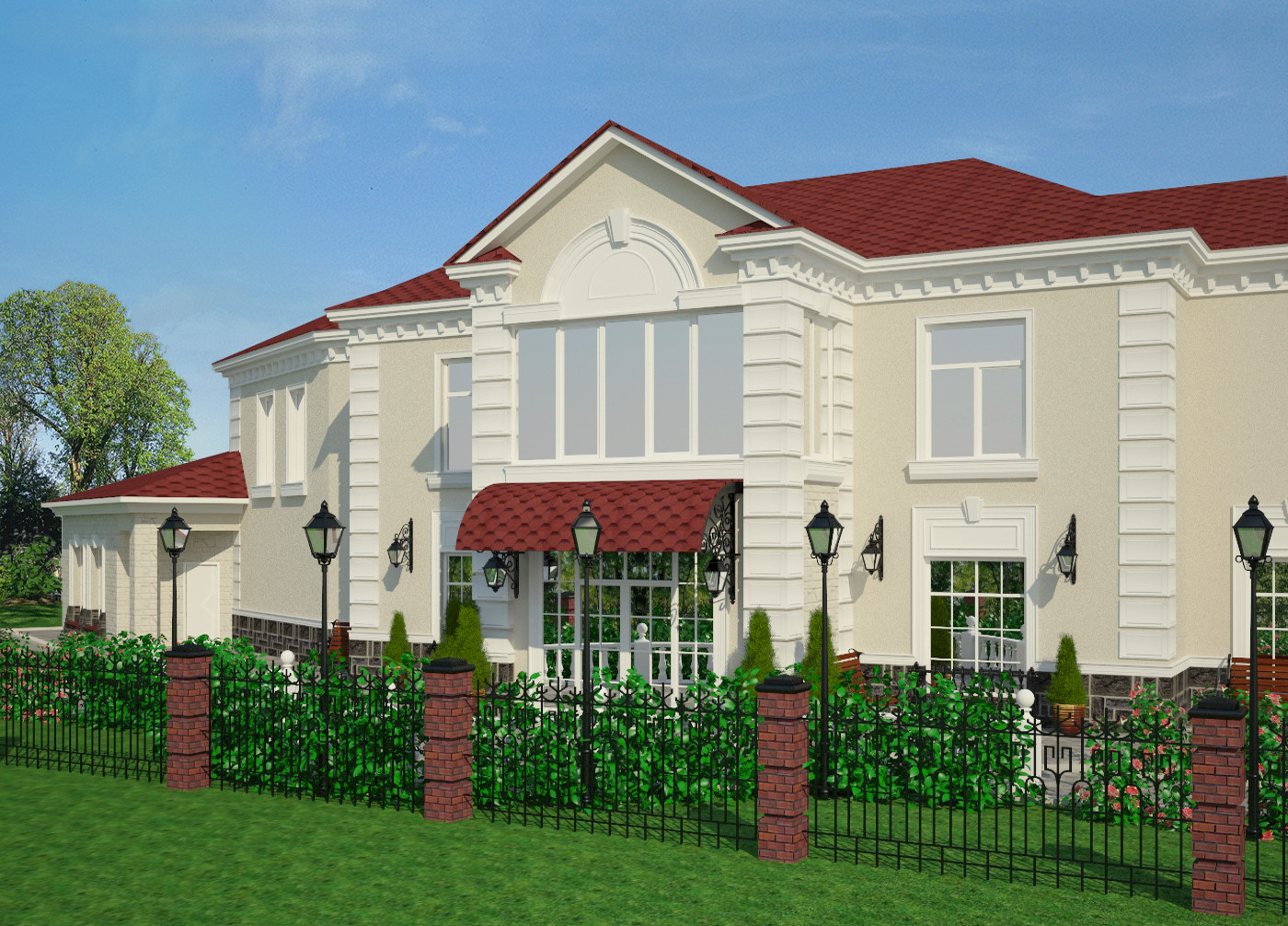 дом на берегу Волги