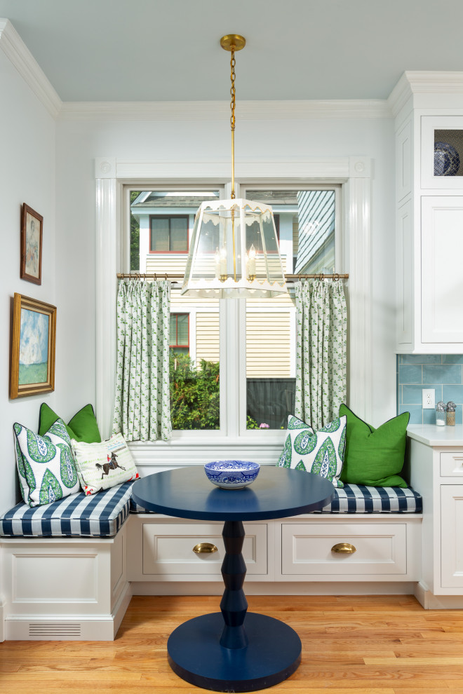 Transitional kitchen photo in Boston