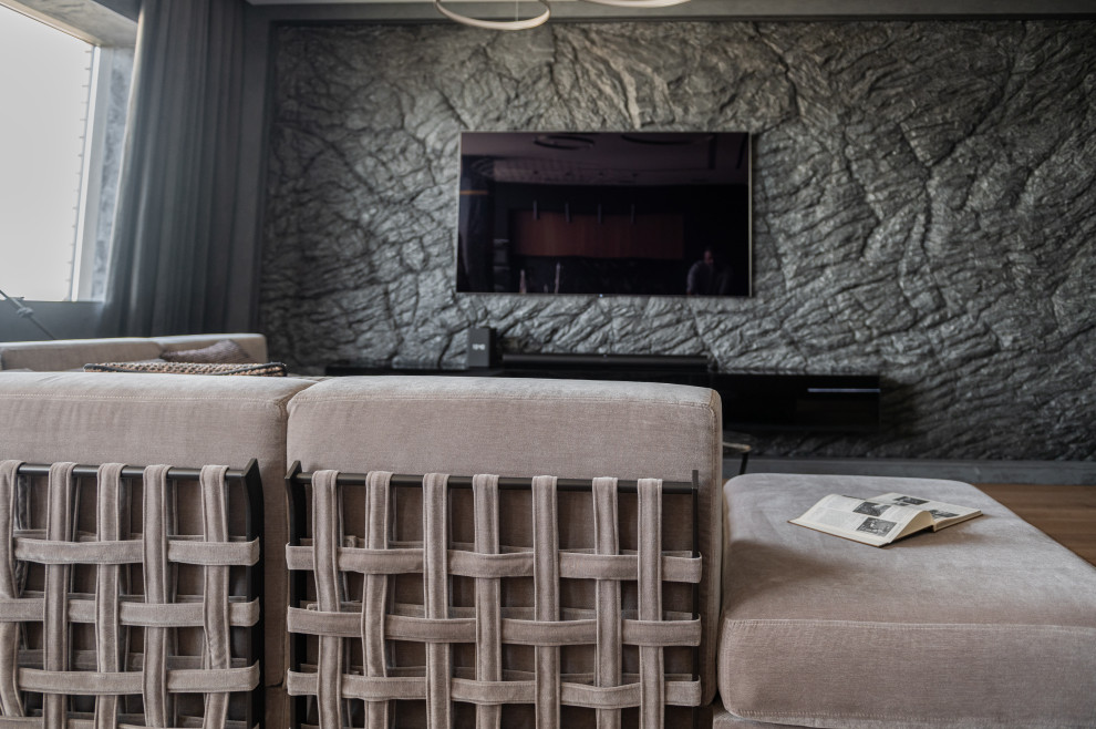 Пентхаус (современный) - гостиная