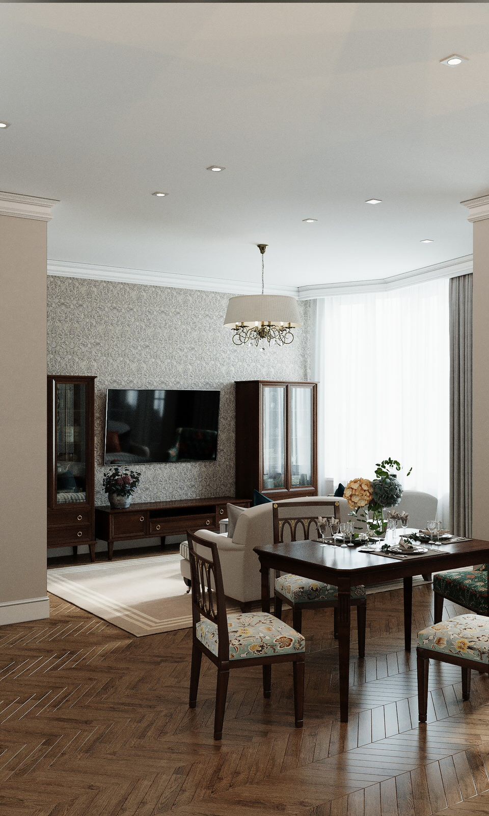 Квартира в классическом стиле