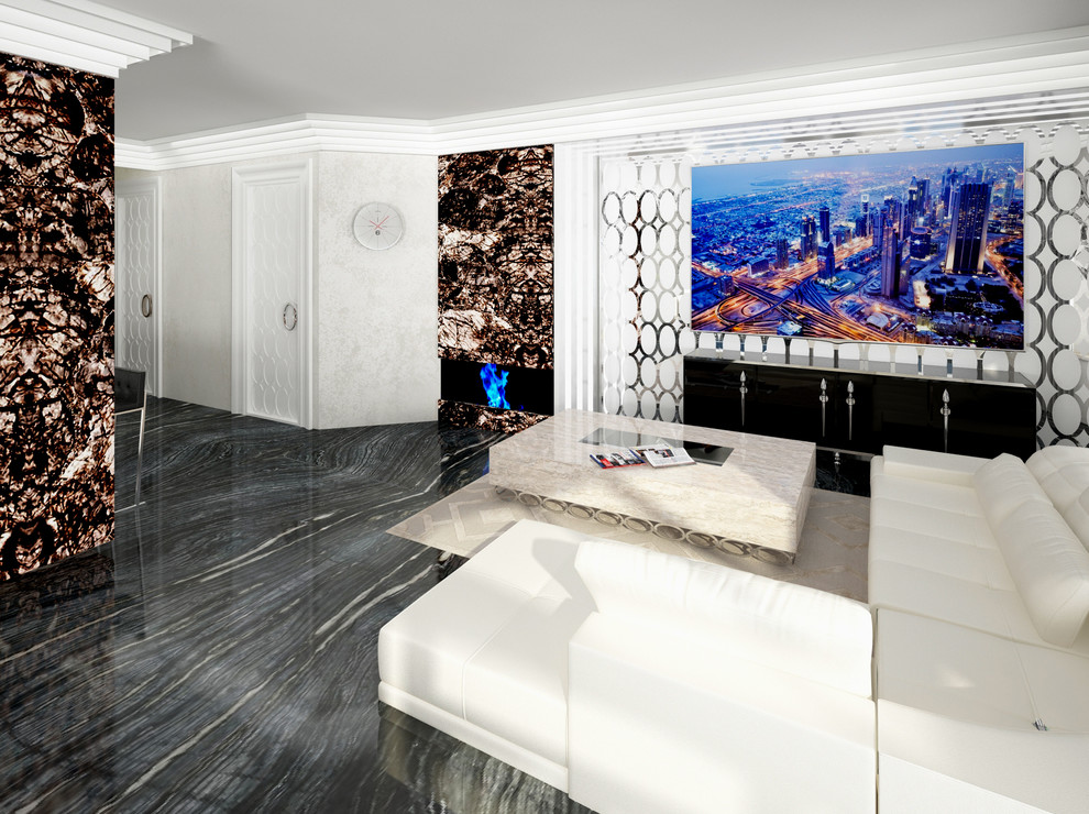 Квартира с террасой в клубном доме Диадема