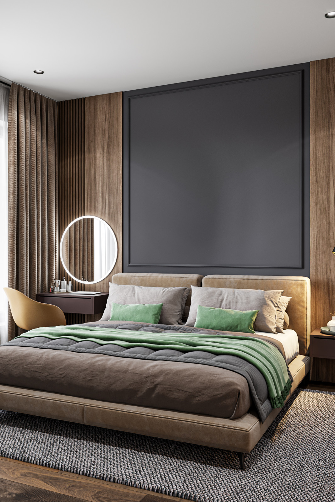 Квартира 108 кв.м. в современном стиле в ЖК CITY Park.