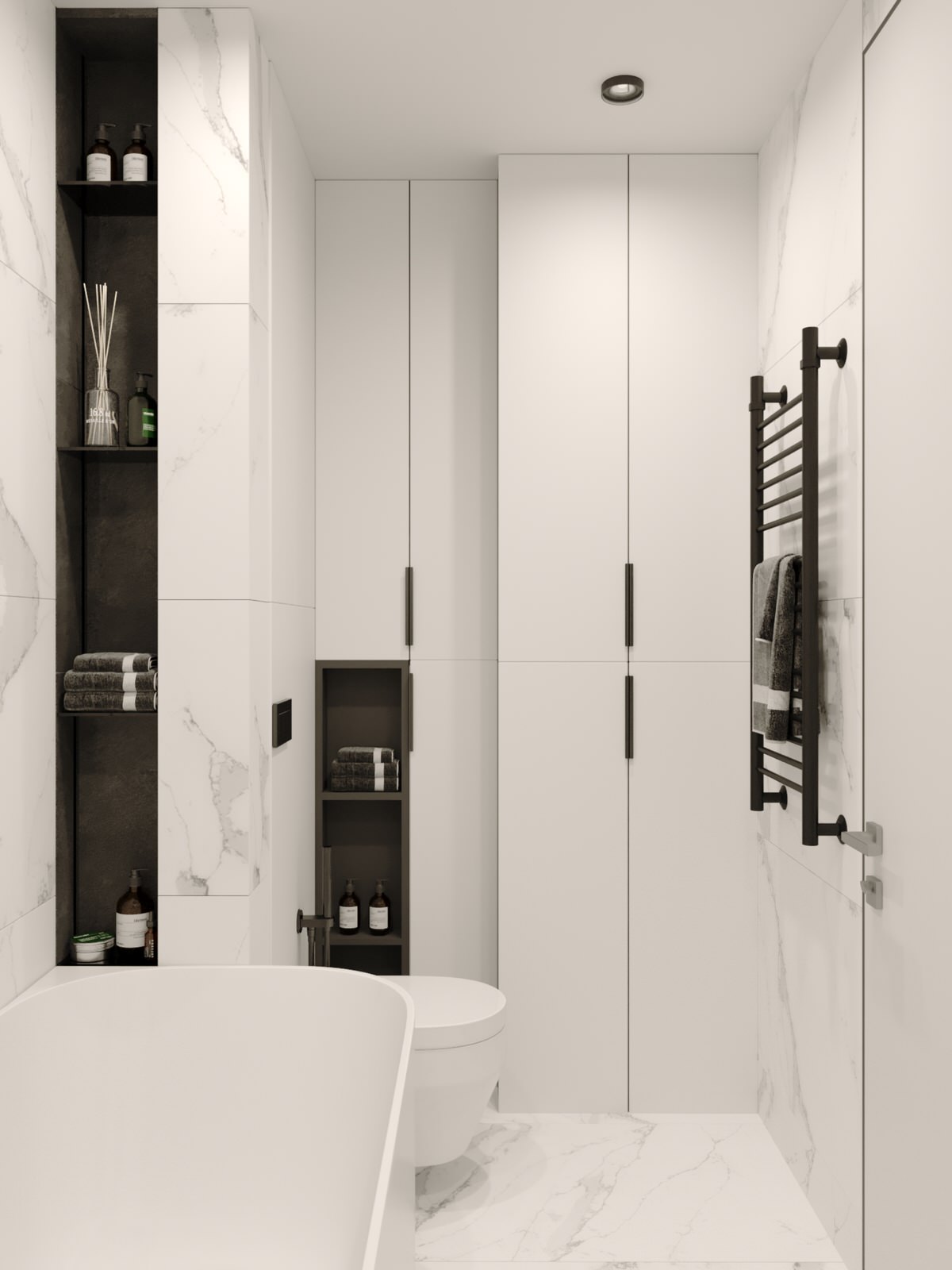 Интерьерное решение квартиры в ЖК "Инновация" - 52,0 кв.м.