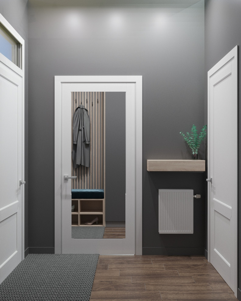 Проект прихожей в современном стиле