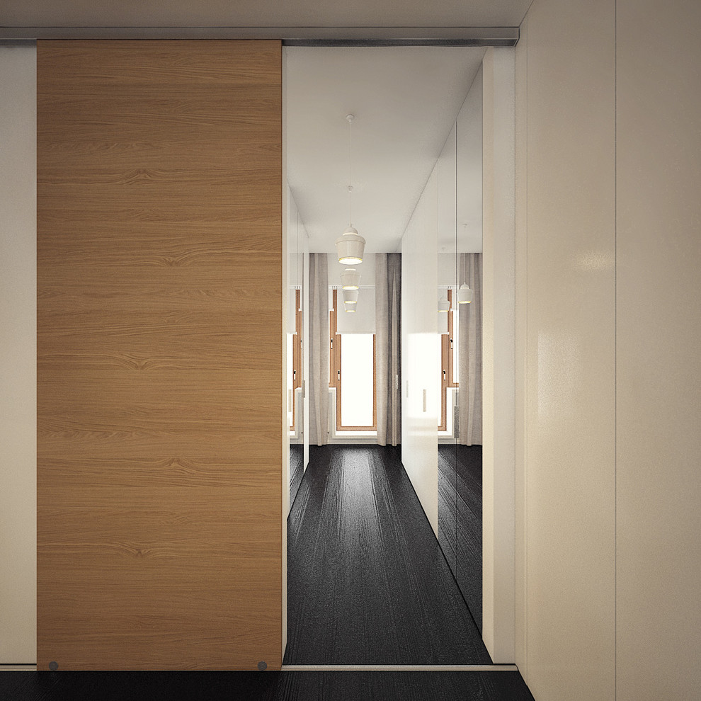 Частная квартира с лаконичным интерьером.