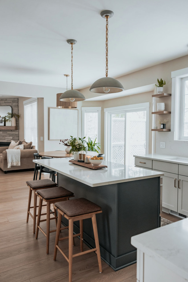 Home design - transitional home design idea in New York