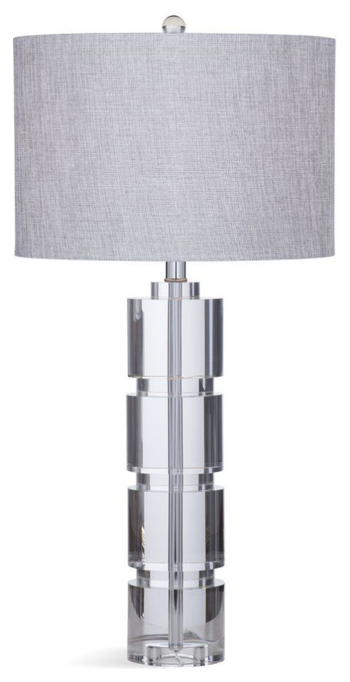 Bassett Mirror Company Glass Bethany Table Lamp
