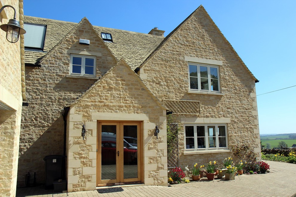 Cotswold Stone New Build House Farmhouse Gloucestershire by