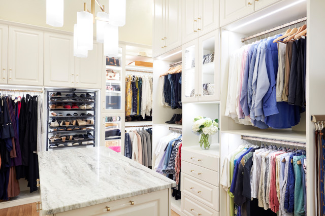 White Closet Dream - Traditional - Wardrobe - Other - by Cabinet