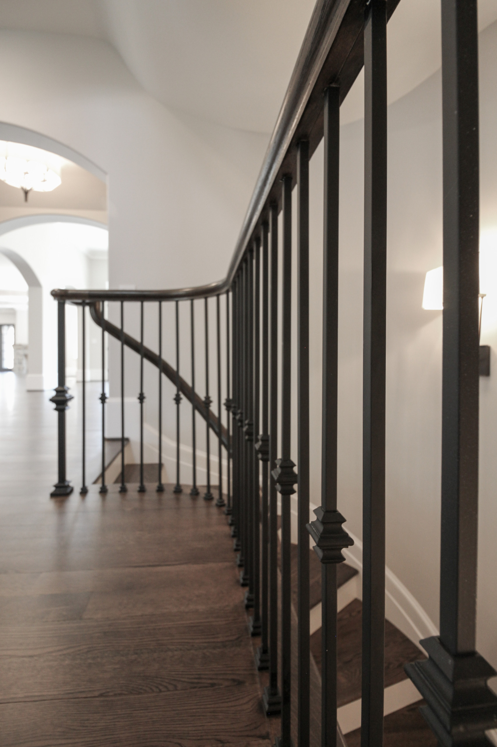 86_ Gorgeous Floating Curved Staircase, McLean VA 22066