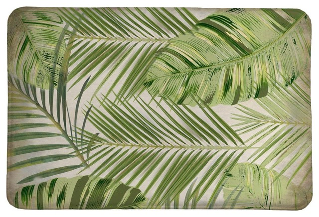 Tropic Palms Memory Foam Rug, 2'x3'