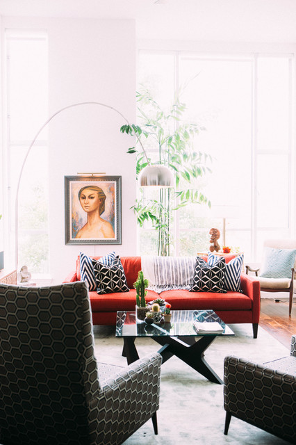 Potrero Condo eclectico-salon