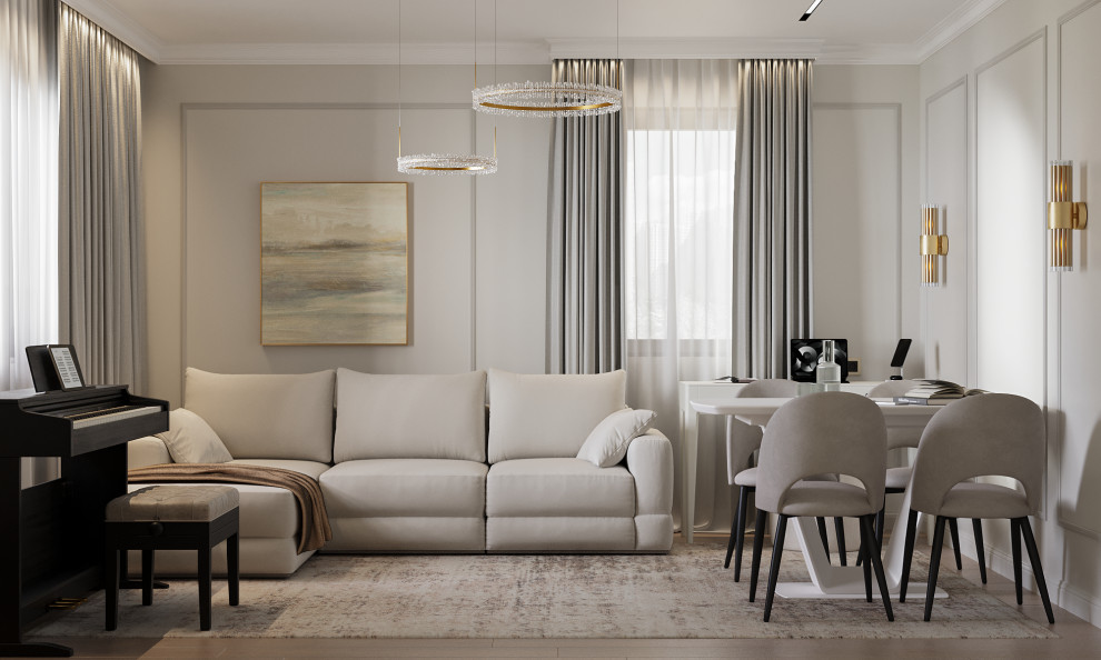 Дизайн интерьера квартиры в жилом комплексе "Хорошевский"