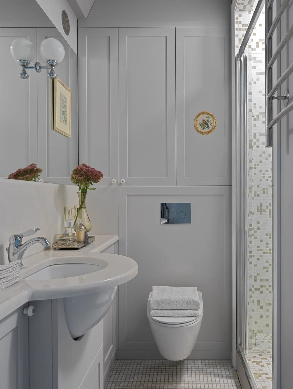 Дизайн ванной комнаты в классическом стиле: 130+ фото примеров и интересных решений оформления