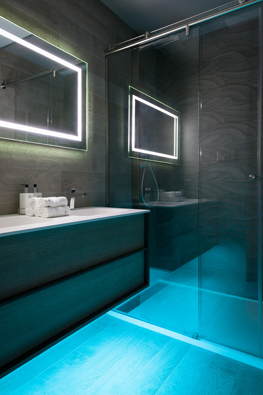 Award Winning - Small Contemporary Bath Renovation