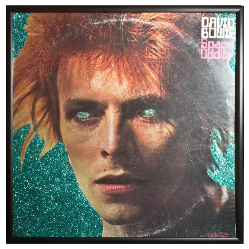 Glittered David Bowie ‘Space Oddity’ Album